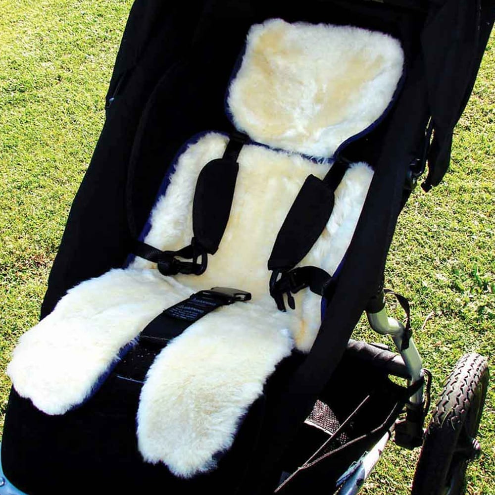 wool stroller liner