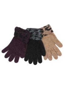 Wildlife Possum Merino gloves