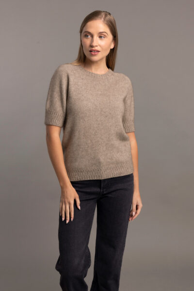 5052 stitch t-shirt mocha