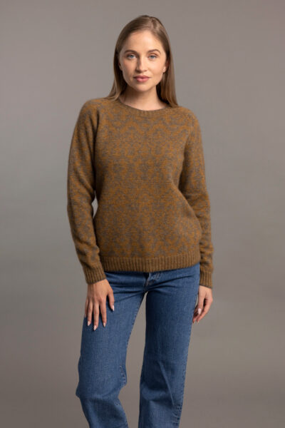 5056 Fair Isle Pullover blackhoneycomb